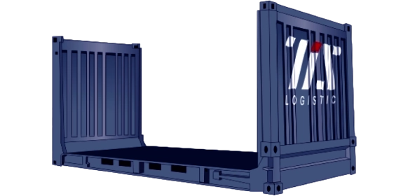 20-foot (steel) container with end walls from TIS Logistic